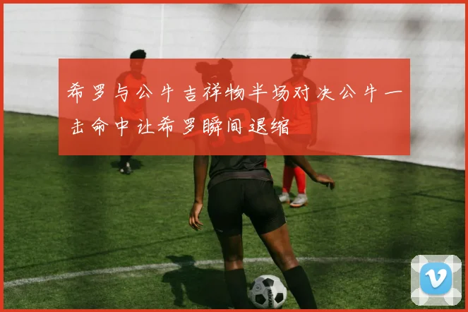 希罗与公牛吉祥物半场对决公牛一击命中让希罗瞬间退缩